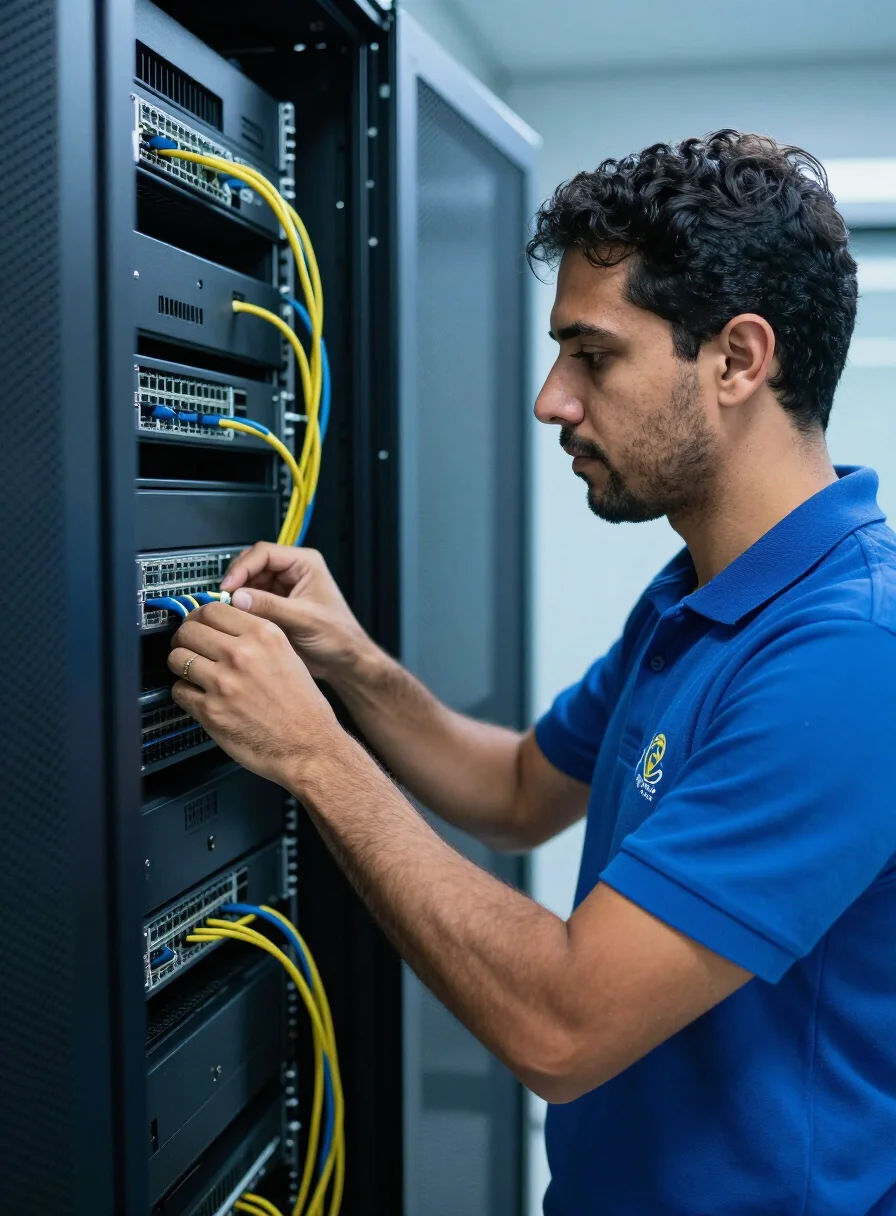 Configuração de roteador e rede Wi-Fi