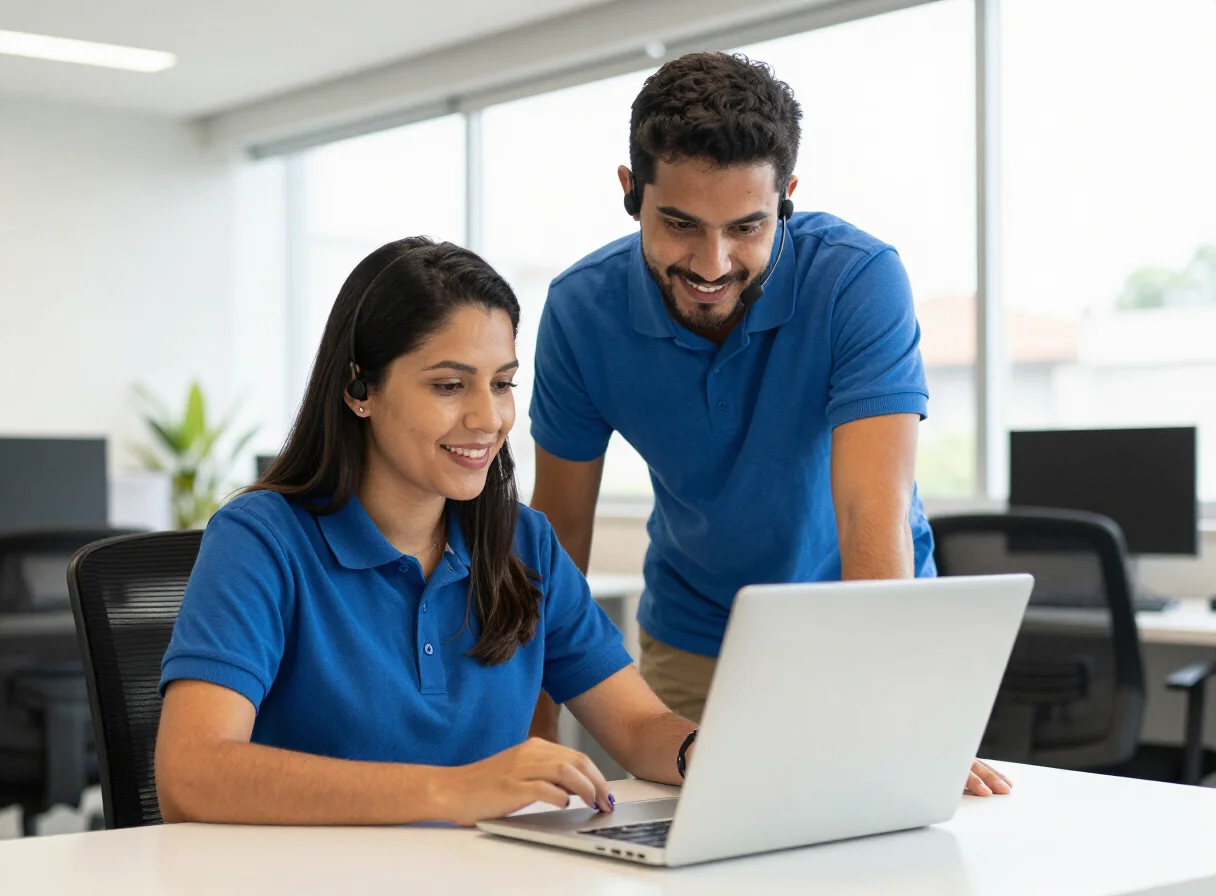 Equipe de suporte técnico em informática